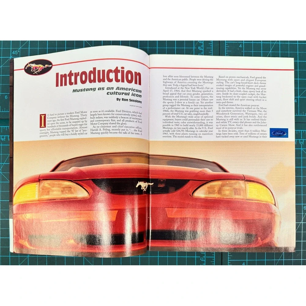 Road & Track Special Series 1994 Ford Mustang Guide Magazine 78 Color Pages